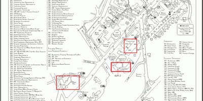 奥克兰大学地图